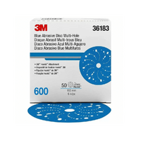 3M P600 Blue Abrasive Disc Multi-Hole 150mm