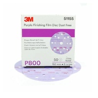 3M P800 Purple Finishing Film Disc 260L