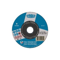 Tyrolit Cutting Disc Basic Fast Cut 115mm X 1 X 22mm